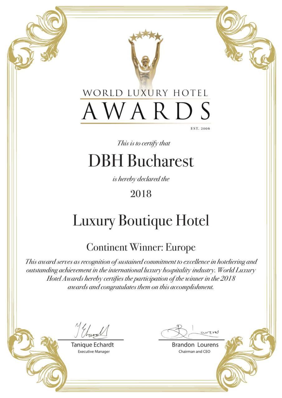Hotel Dbh Bukurešť Exteriér fotografie